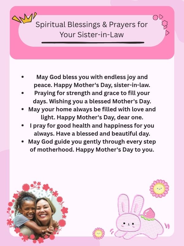 Spiritual Blessings & Prayers for Your Sister-in-Law