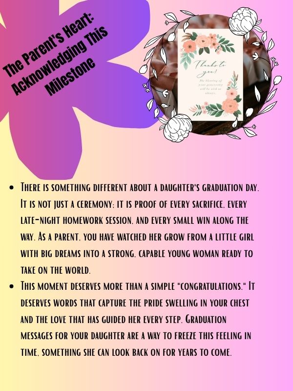The Parent's Heart: Acknowledging This Milestone