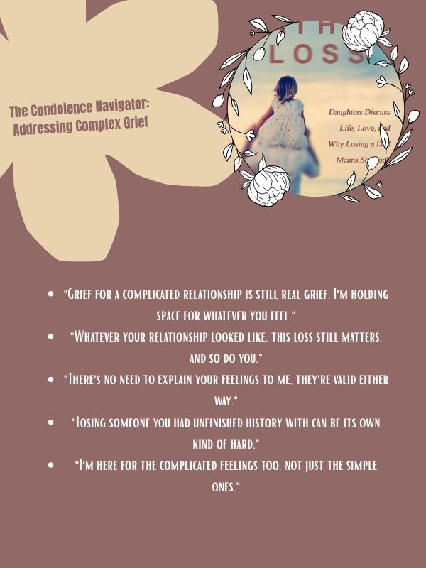 The Condolence Navigator: Addressing Complex Grief