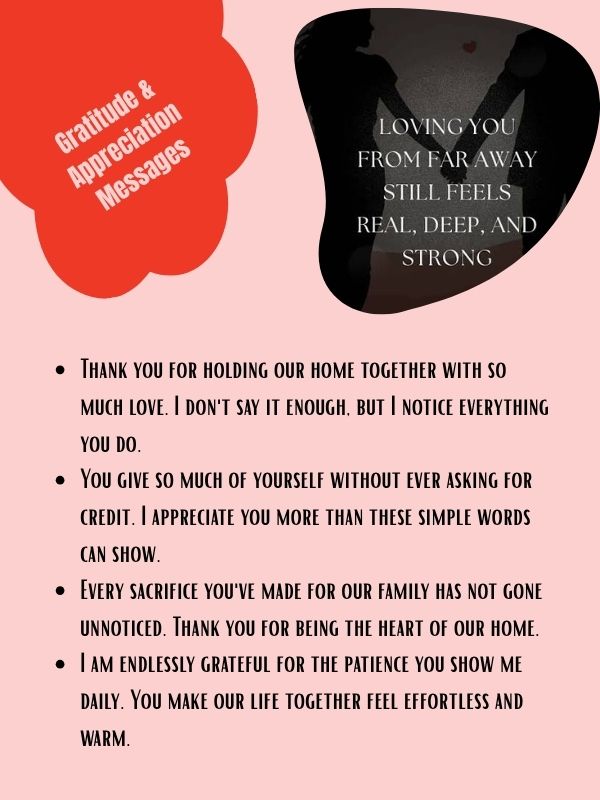 Gratitude & Appreciation Messages