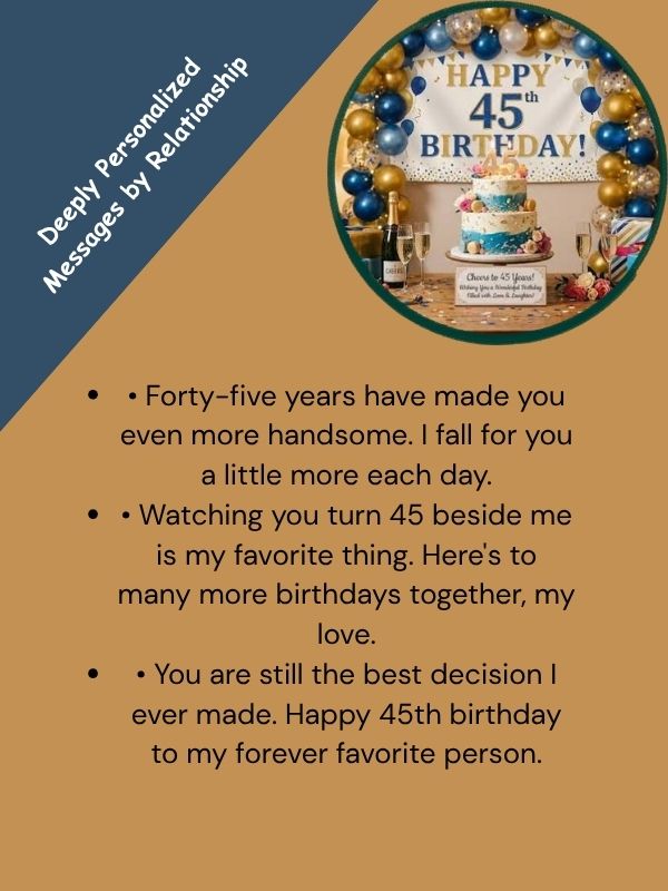 Deeply Personalized Messages by Relationship
