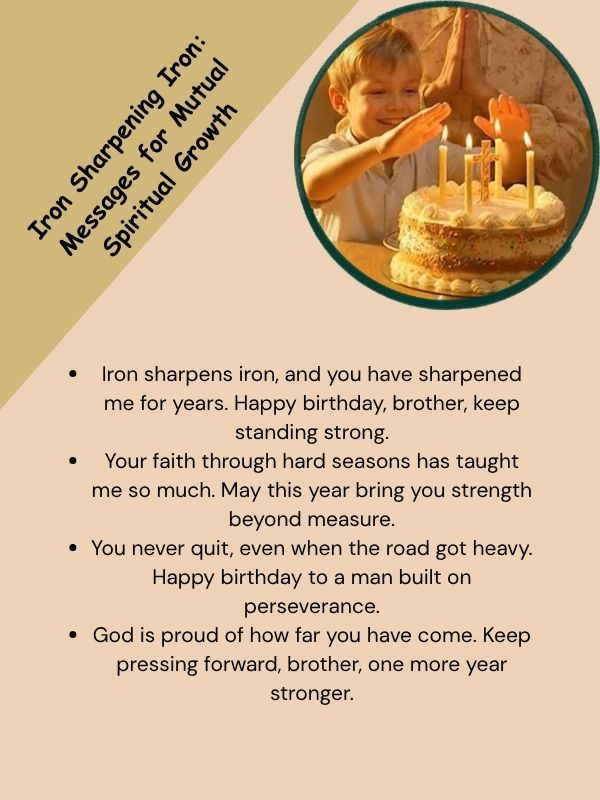 Iron Sharpening Iron: Messages for Mutual Spiritual Growth